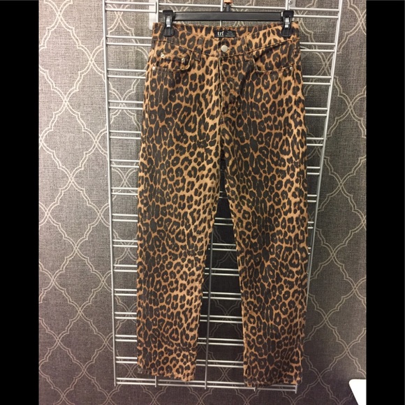 Zara Denim - 🐆Zara Leopard jeans🐆
